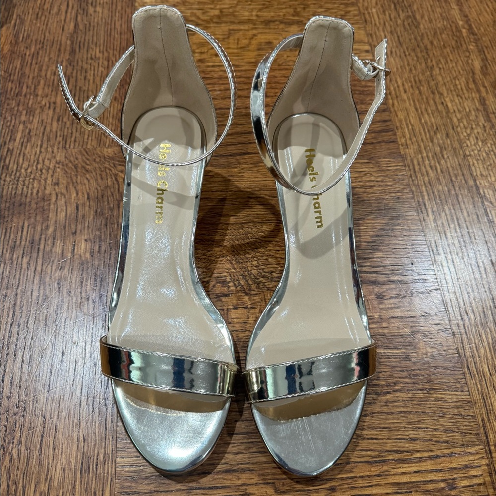 Gold Women's Heels